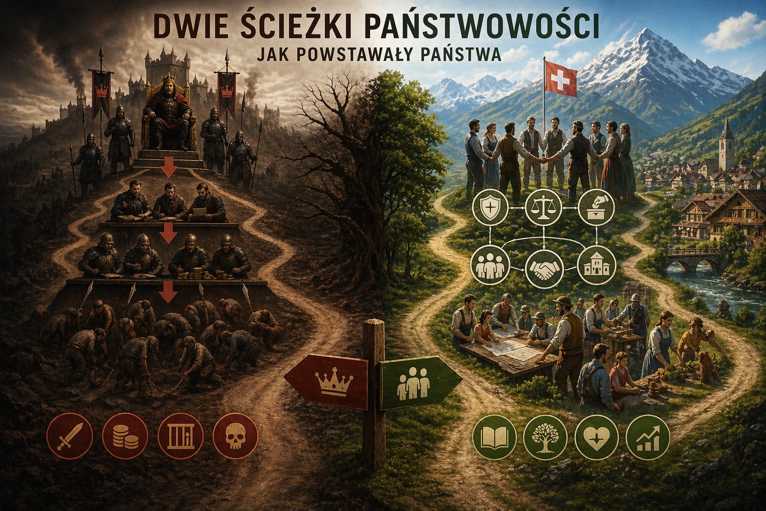 Dwie ścieżki państwowości